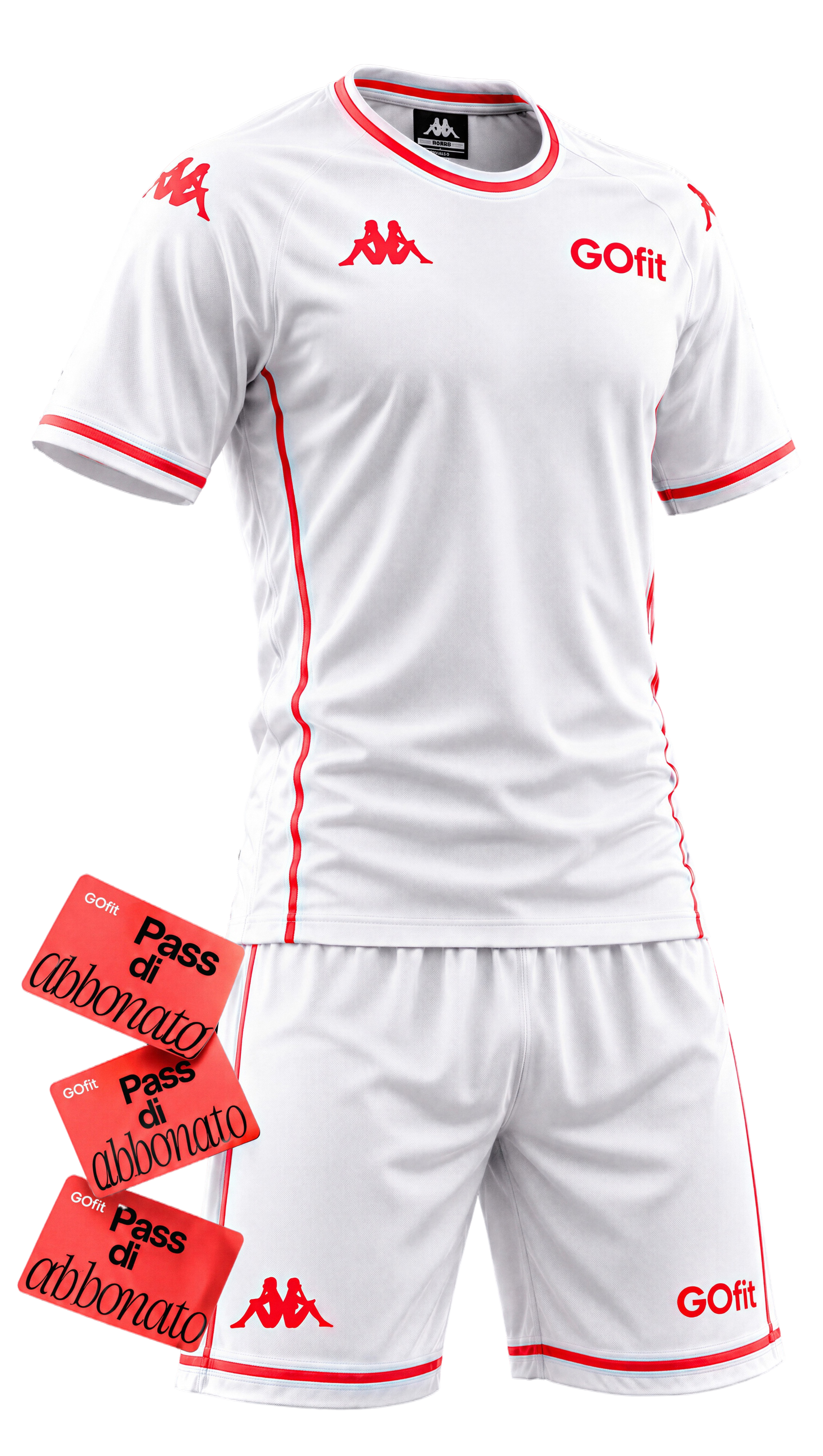 Completo Kappa × GOfit e pass di abbonamento